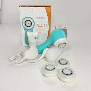CLARISONIC Mia 2 Limited Edition Sea Breeze + 3 Replacement Heads Sensitive NOB